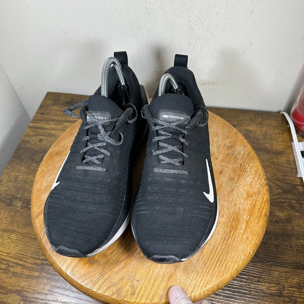 Nike ReactX Infinity Run 4 Black White Running Shoes DR2665-001 Mens 11 - Picture 2 of 9